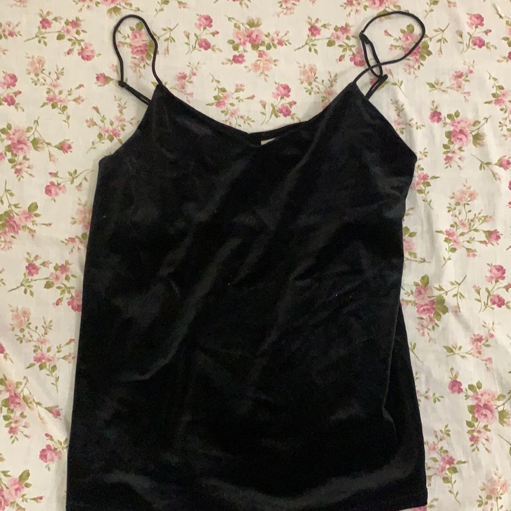 Velvet tank top